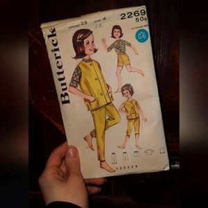 🍀3/15 70s Vintage Girls Pattern